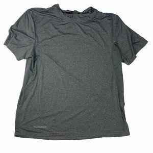 NordicTrack T-Shirt Men's Gray DRI Short Sleeve Quick Dry Athletic Tee